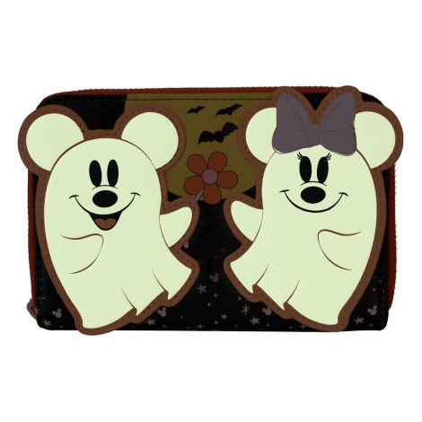 Loungefly Friends Carteira Disney Mickey e porta-moedas Halloween