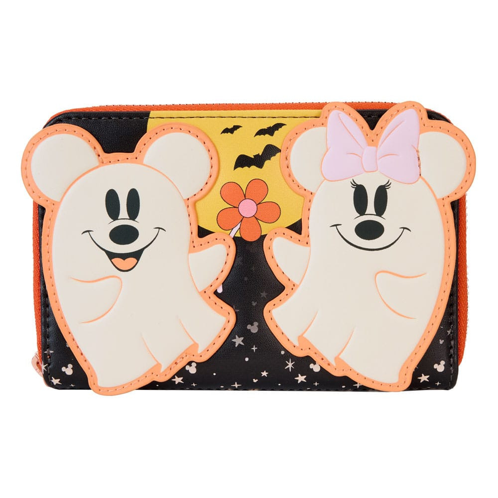 Loungefly Friends Carteira Disney Mickey e porta-moedas Halloween