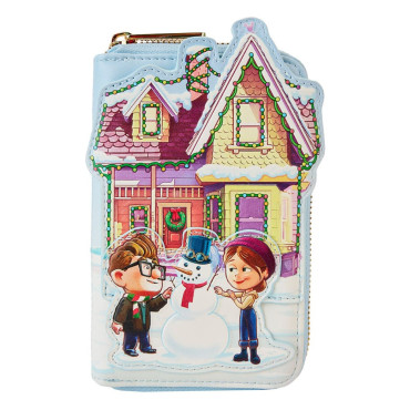 Loungefly Carteira Disney Pixar Up House Christmas Lights Porta-moedas