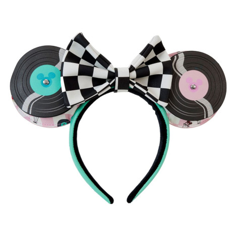 Loungefly Fita para a cabeça Mickey & Minnie Date Night Dinner Disney