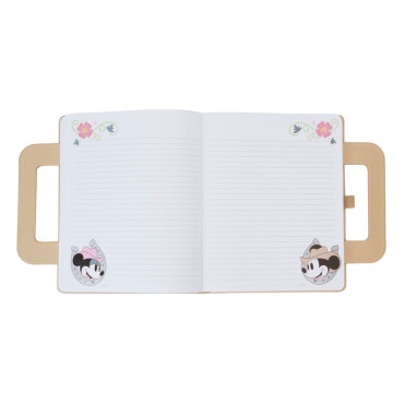 Loungefly Lancheira Disney Notebook Western Mickey e Minnie