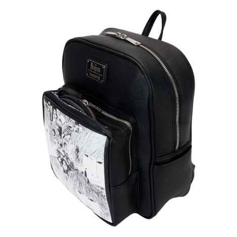 Loungefly Saco de mochila dos Beatles Mini Revolver Album com bolsa para discos