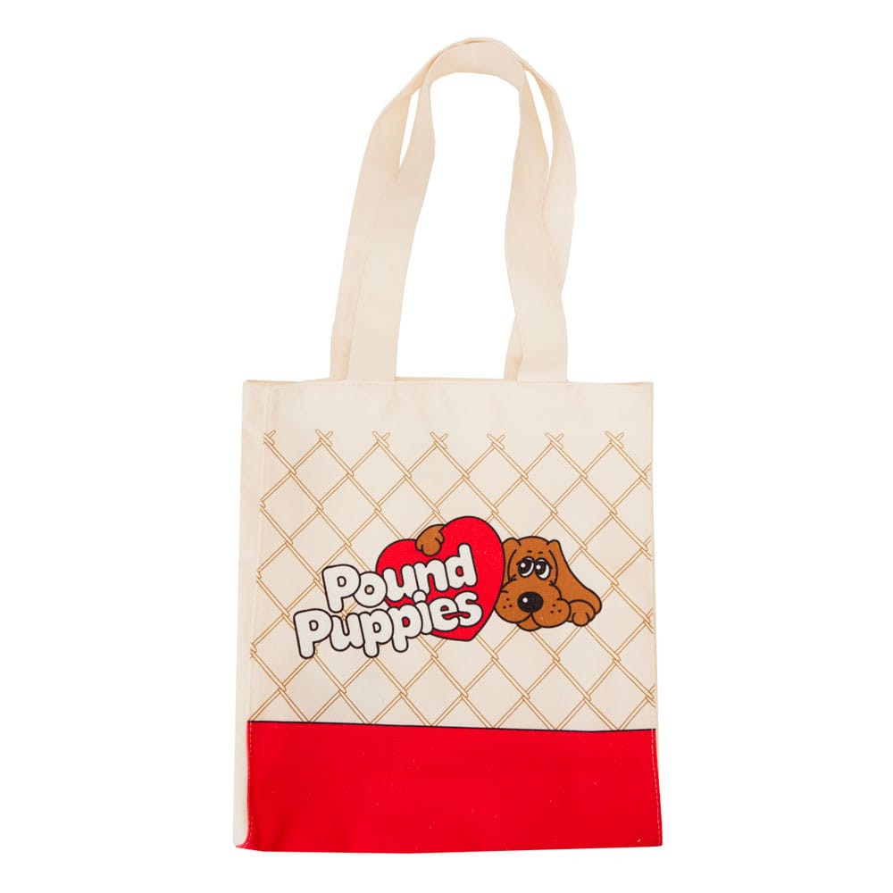 Hasbro Loungefly Saco de tecido Saco de lona 40º aniversário Pound Puppies