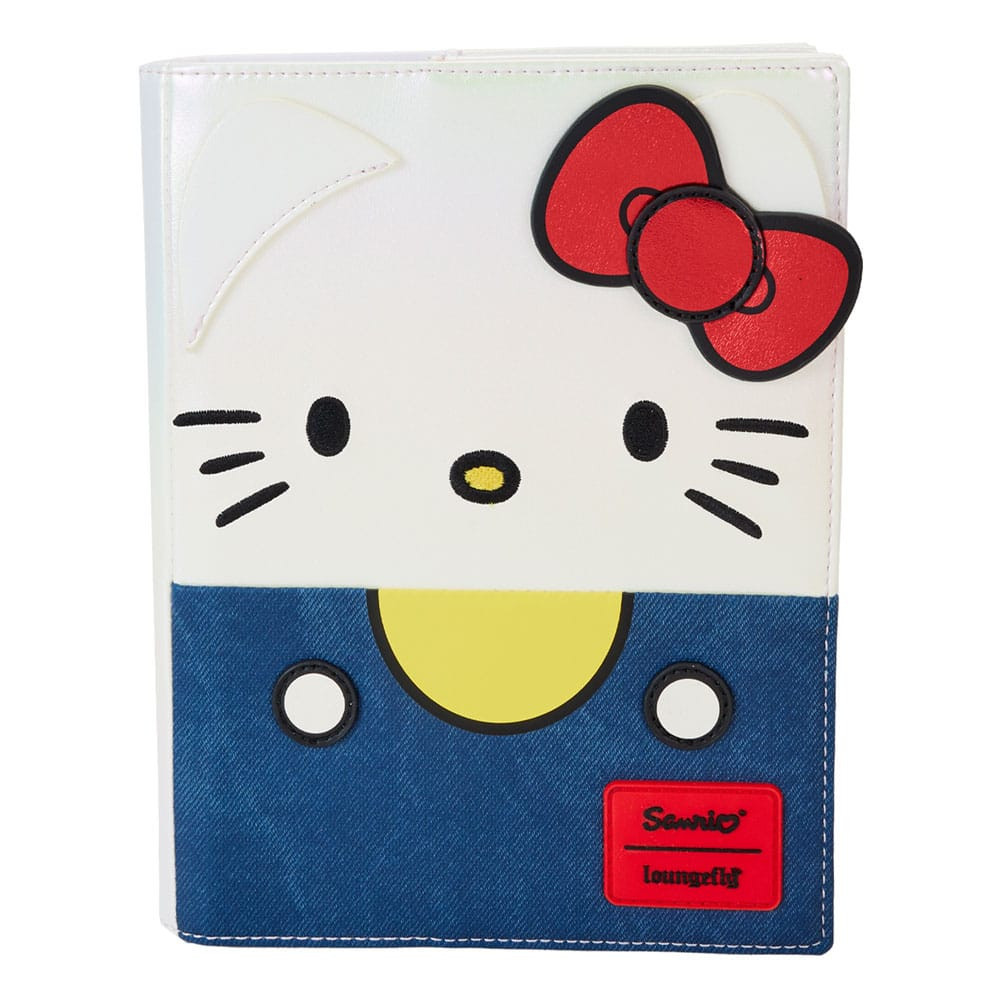 Loungefly Bloco de notas Hello Kitty Pearlised 50º Aniversário