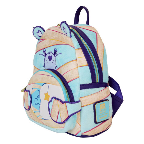 Loungefly Mochila Ursinhos Carinhosos X Monstros Universais Mochila Mini Múmia Urso Hora de Dormir