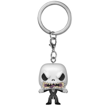 Mini- Chaveiro Funko Pop! Jack Skellington Faces The Nightmare Before Christmas