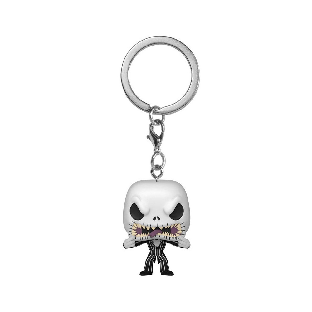 Mini- Chaveiro Funko Pop! Jack Skellington Faces The Nightmare Before Christmas