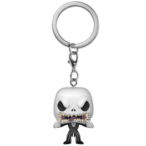 Mini- Chaveiro Funko Pop! Jack Skellington Faces The Nightmare Before Christmas