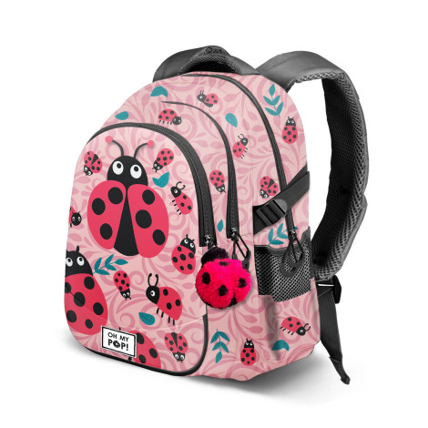 Mochila Joaninhas Rosa Oh My Pop!