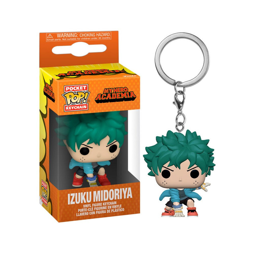 Chaveiro Mini-Funko Pop! Deku My Hero Academia