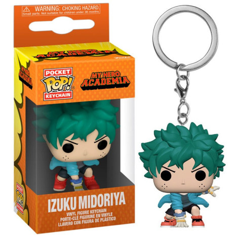 Chaveiro Mini-Funko Pop! Deku My Hero Academia