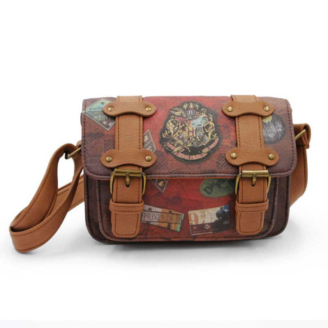 Bolsa a tiracolo Harry Potter Hogwarts vintage Hogwarts