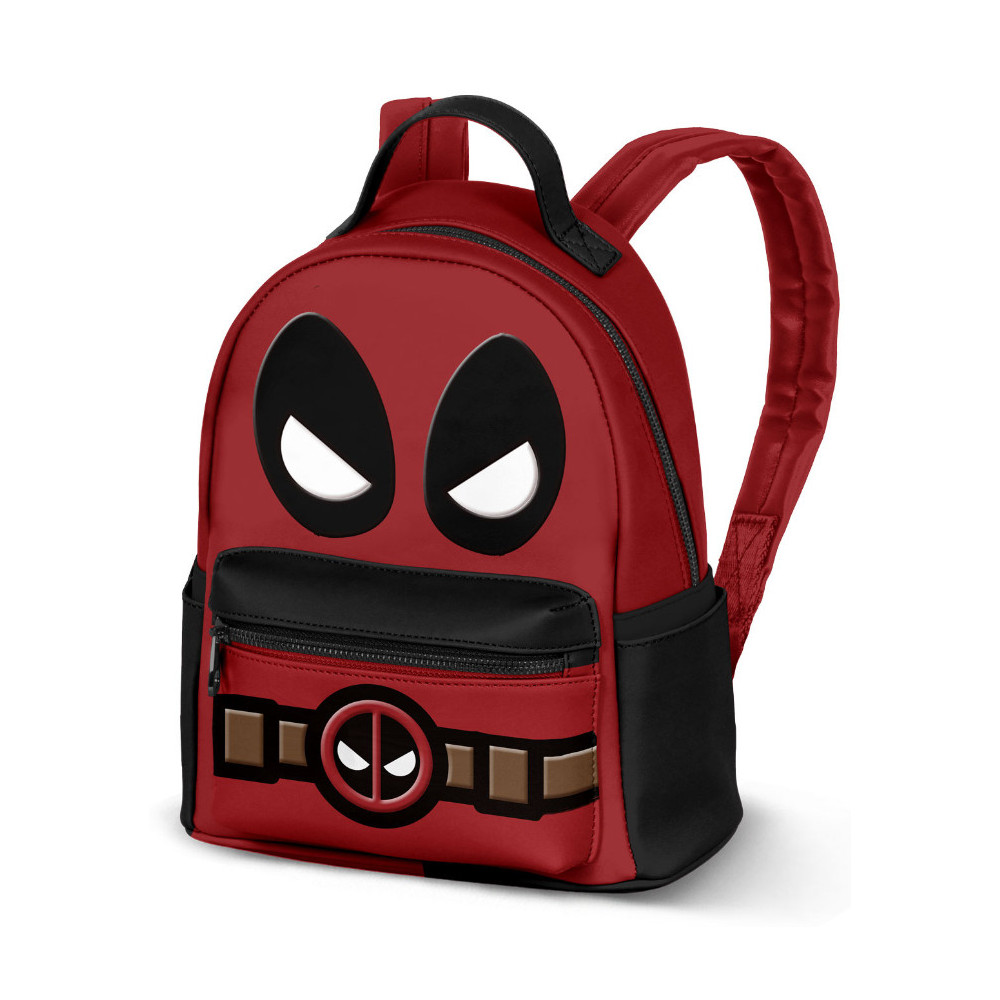 Saco de mochila com cabeça de Deadpool Marvel