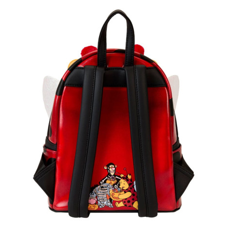 Loungefly Saco de mochila Winnie the Pooh com fantasia de joaninha