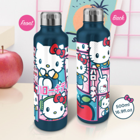 Garrafa de metal Hello Kitty 500ml