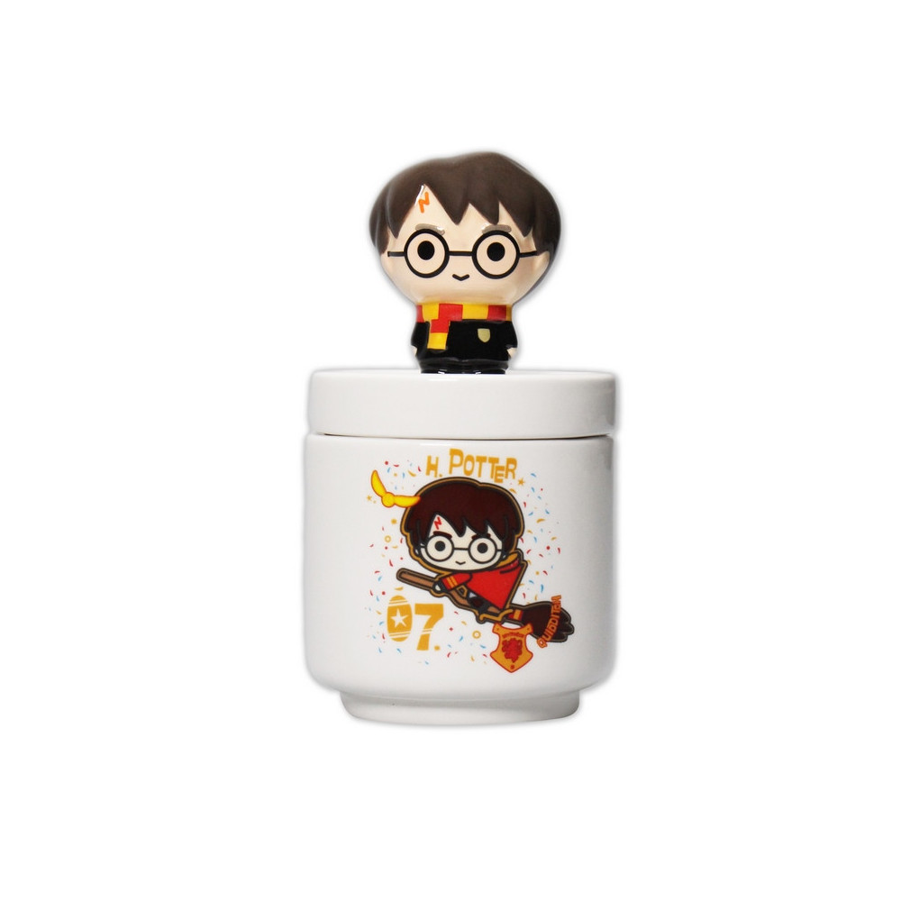 Frasco de cerâmica Harry Potter 3D Kawaii