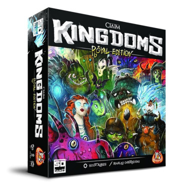 Jogo de tabuleiro Claim Kingdoms Royal Edition