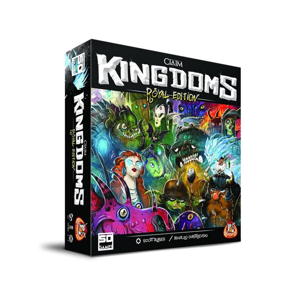 Jogo de tabuleiro Claim Kingdoms Royal Edition