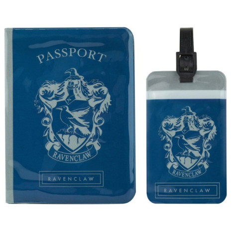 Autocolante e capa para passaporte de Ravenclaw