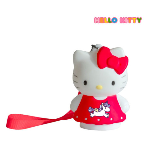 Candeeiro Hello Kitty com alça de mão