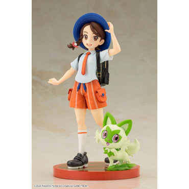 Pokémon Estatua ARTFXJ PVC 1/8 Juliana & Sprigatito 20 cm