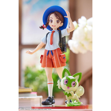 Pokémon Estatua ARTFXJ PVC 1/8 Juliana & Sprigatito 20 cm