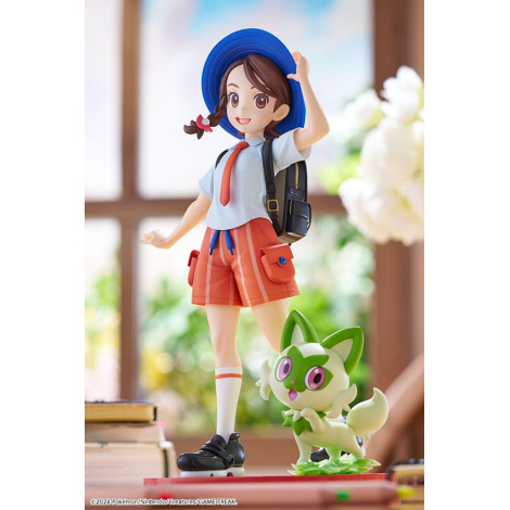 Pokémon Estatua ARTFXJ PVC 1/8 Juliana & Sprigatito 20 cm