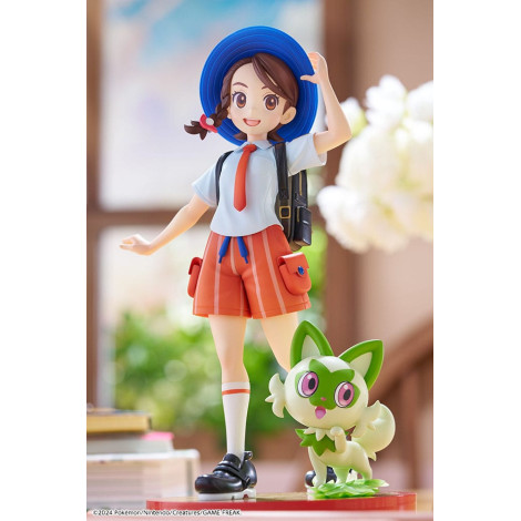 Pokémon Estatua ARTFXJ PVC 1/8 Juliana & Sprigatito 20 cm