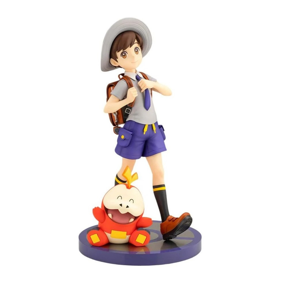 Pokémon Estatua ARTFXJ PVC 1/8 Florian & Fuecoco 20 cm