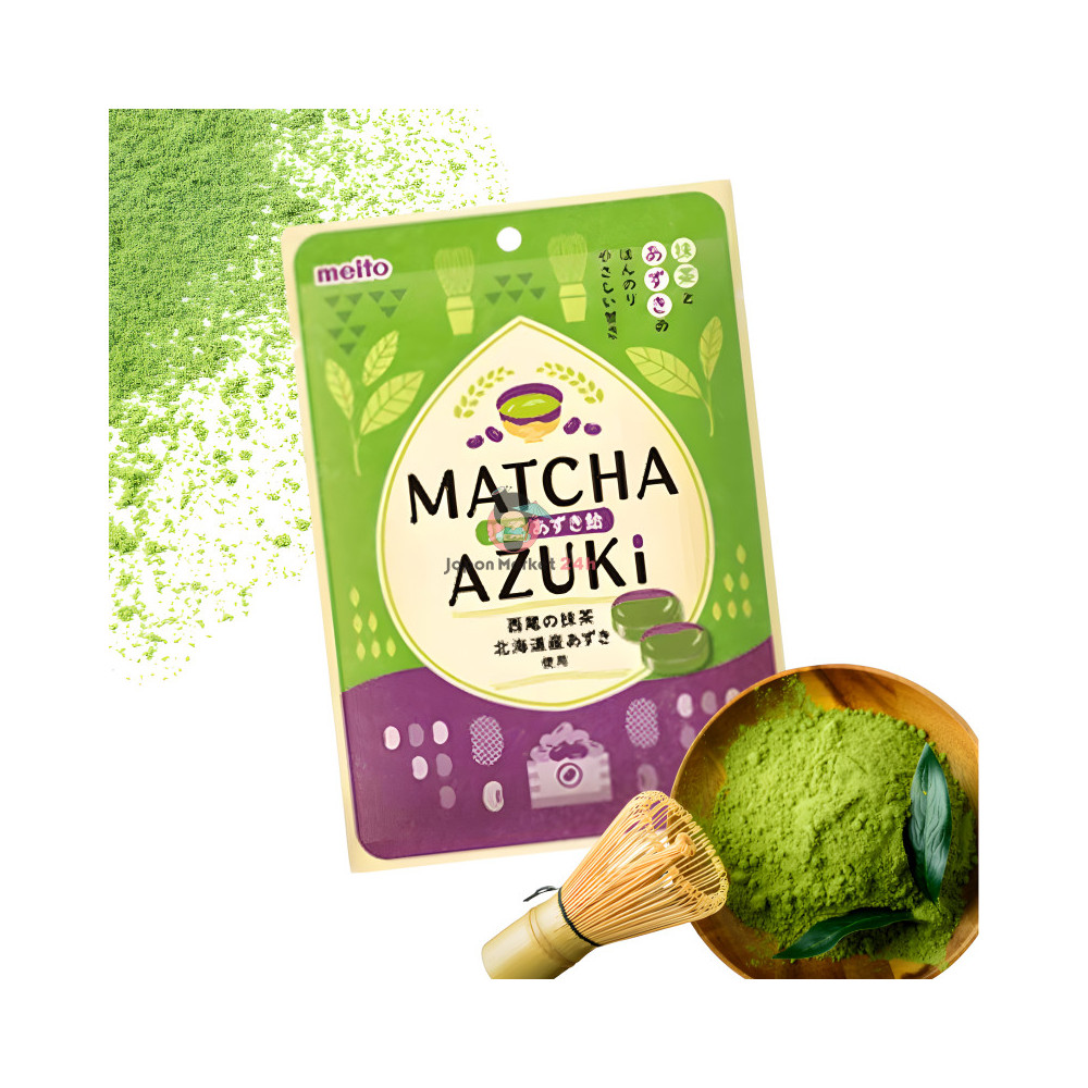 Caramelos Meito Matcha Azuki 45g