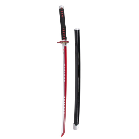 Katana de bambu Mingshao Kamado Tanjirou com luz Demon Slayer