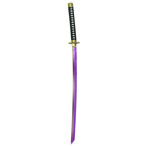 Katana de bambu Shusui de Zoro com luz One Piece