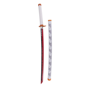 Katana com Rengoku de bambu leve Demon Slayer