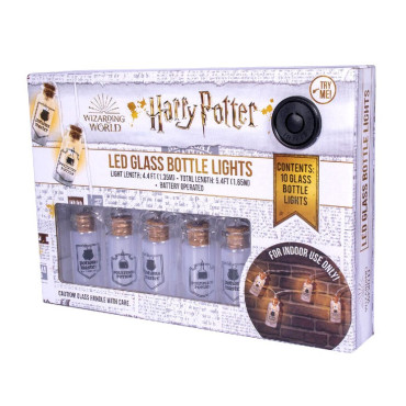 Harry Potter Potion Jarro Poção Luzes de Fita