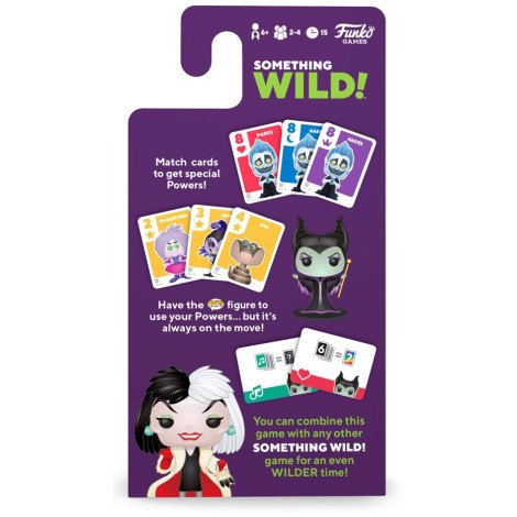 Algo selvagem! Jogo de cartas Disney Villains