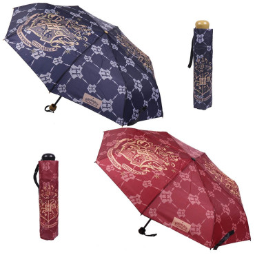 Guarda-chuva dobrável Harry Potter Hogwarts