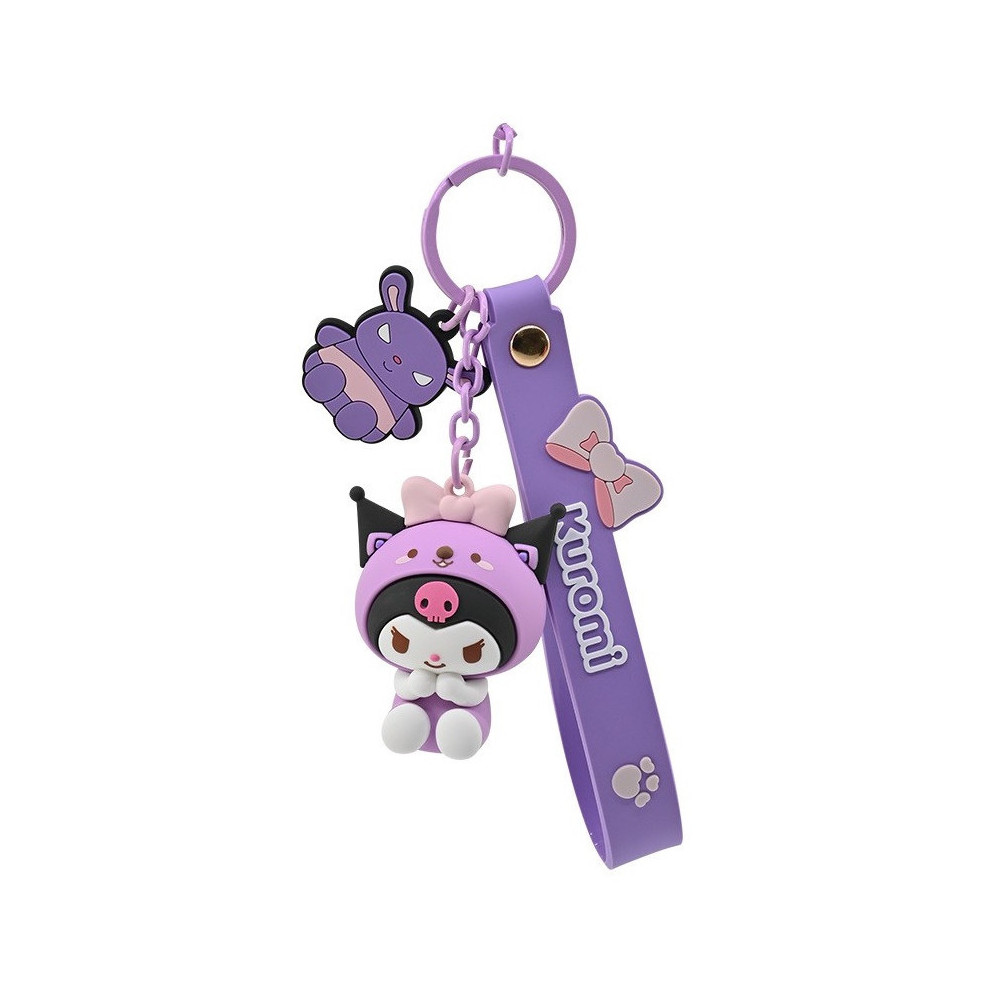 Porta-chaves Kuromi Hello Kitty