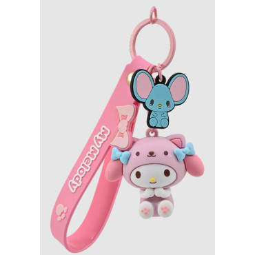 Porta-chaves My Melody Hello Kitty