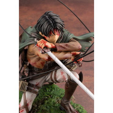 Attack on Titan Estatua ARTFXJ PVC 1/7 Levi Fortitude Ver. 17 cm