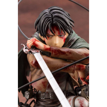 Attack on Titan Estatua ARTFXJ PVC 1/7 Levi Fortitude Ver. 17 cm