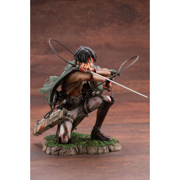 Attack on Titan Estatua ARTFXJ PVC 1/7 Levi Fortitude Ver. 17 cm