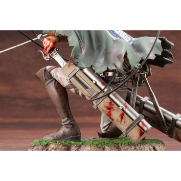 Attack on Titan Estatua ARTFXJ PVC 1/7 Levi Fortitude Ver. 17 cm