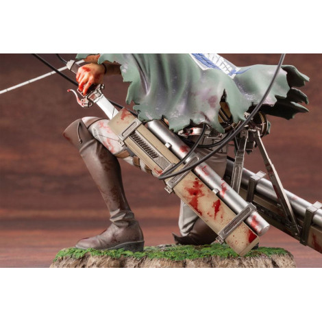 Attack on Titan Estatua ARTFXJ PVC 1/7 Levi Fortitude Ver. 17 cm