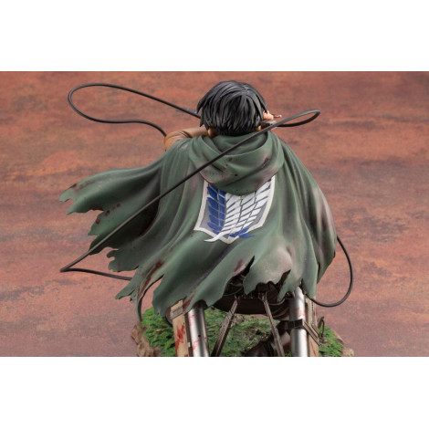 Attack on Titan Estatua ARTFXJ PVC 1/7 Levi Fortitude Ver. 17 cm