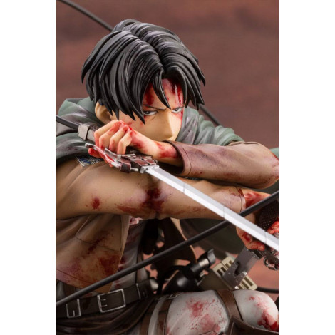 Attack on Titan Estatua ARTFXJ PVC 1/7 Levi Fortitude Ver. 17 cm