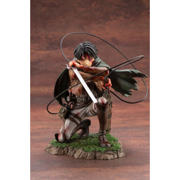 Attack on Titan Estatua ARTFXJ PVC 1/7 Levi Fortitude Ver. 17 cm