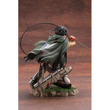 Attack on Titan Estatua ARTFXJ PVC 1/7 Levi Fortitude Ver. 17 cm