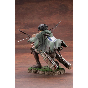 Attack on Titan Estatua ARTFXJ PVC 1/7 Levi Fortitude Ver. 17 cm