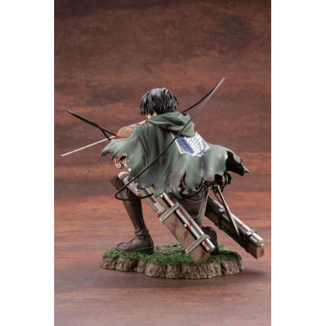 Attack on Titan Estatua ARTFXJ PVC 1/7 Levi Fortitude Ver. 17 cm