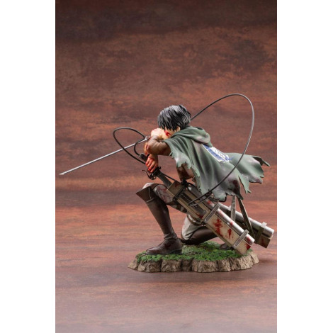 Attack on Titan Estatua ARTFXJ PVC 1/7 Levi Fortitude Ver. 17 cm